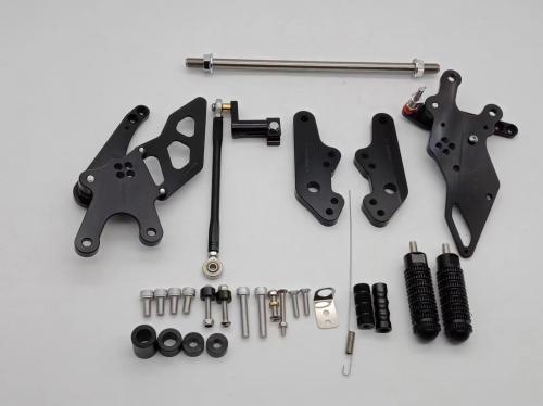 HONDA MONKEY 125 2018-2023 MODEL  CNC REAR SET IN BLACK